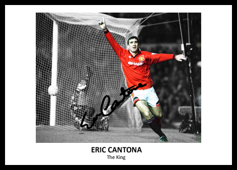 Eric Cantona Signed