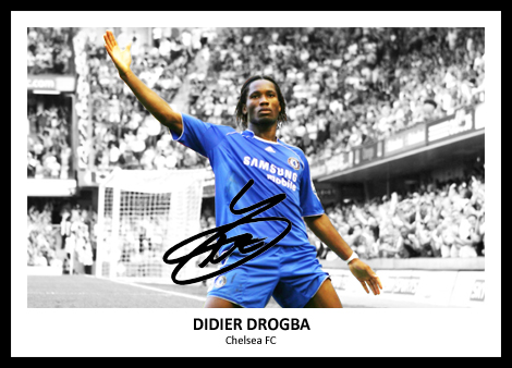Didier Drogba Signed