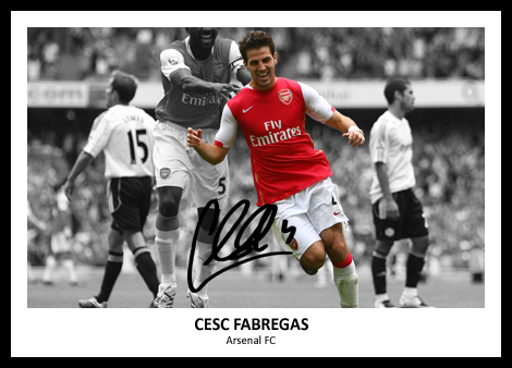 Cesc Fabregas Signed