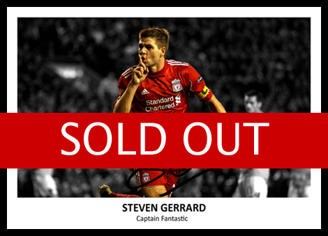 Steven Gerrard Signed