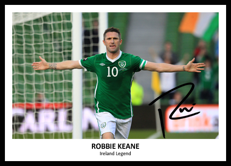 Robbie Keane Signed