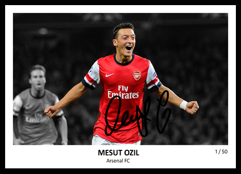 Mesut Ozil Signed