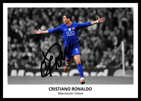 Cristiano Ronaldo Signed
