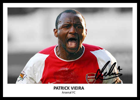 Patrick Vieira Signed